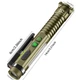 Фонарь ручной YEMAO YM-M46, XPG+11SMD, красный лазер, белый, красный, синий, УФ свет, АКБ14500/1xAA, ЗУ Type-C, магнит, открывалка - изображение 10