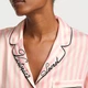 Пижама с шортами Victoria's Secret Signature Satin Short Pajama Set Embroidered Collar Print - Размер M - изображение 4