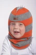 Зимова шапка шолом Beezy для хлопчиків Діно 1615-45-23 р. 3 (54-56 см) - изображение 1