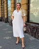 Жіноча сукня з мусліну молочний 58-60 арт.0147odfas - изображение 1