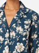 Пижама (рубашка + штаны) женская больших размеров хлопковая Ralph Lauren 710229591 XL Синяя (1160108523) - изображение 3