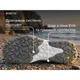 Кроссовки Humtto чоловічі трекінгові Canyon сірі 41 (660801A-3-41) - изображение 2