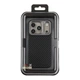 Чохол Premium Kajsa Glamorous Collection Straw Mat Pattern with MagSafe для iPhone 17 Pro Max Black B-Ring - изображение 3