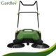 Подметальная машина 680 мм 24 л для сбора мусора 3 щетки черный GARDLOV FK-0556 - зображення 9
