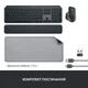 Комплект Logitech MX Keys for Business UA Graphite + Desk Mat Studio Series Mid Grey (MX920-010933) - изображение 3