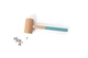 Drewniana układanka z tablicą korkową BS Toys Karty pracy (GA494) (8717775444947) - obraz 5