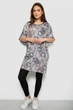 Футболка жіноча з принтом, колір бежевий, XXXL-4XL 244R9615 - изображение 2