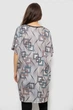 Футболка жіноча з принтом, колір бежевий, XXXL-4XL 244R9615 - изображение 4