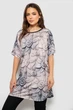 Футболка женская с принтом, цвет бежевый, XXXL-4XL, 244R9624 - изображение 3