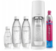 Сифон для газирования воды 3 бутылки CO2 для дома белый SodaStream FK-3240 - изображение 1