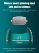 Электрическая роликовая пемза Kemei USB для ухода за стопами - изображение 3