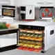 Дегидратор сушилка для пищевых продуктов 6 секций с таймером и дисплеем Profi Cook FK-1537 - изображение 10