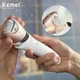 Епілятор-тример Kemei KM-7115 6 в 1 акумуляторний з LED-дисплеєм і насадками для догляду за тілом та обличчям - зображення 11