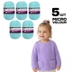 Упаковка Candy-yarn Micro Velour, Аквамарин №16, плюшева пряжа для в’язання іграшок, пледів, 5 шт. — мікровелюр 200 г/500 м - зображення 1