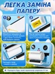 Детский фотоаппарат с мгновенной печатью, термопринтером, MP3-плеером, видеосъемкой, встроенными играми и ремешком голубой - изображение 2