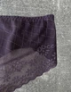 Бесшовные женские трусы с кружевом, Lavolle,Фиолетовый, 2XL - изображение 4