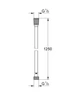 Шланг для душу GROHE SILVERFLEX 28362001, сірий/глянсовий, PVC, 125 см - изображение 2