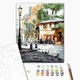 Картина за номерами Brushme Літнє кафе 40 x 50 см BS8875 - зображення 2
