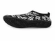 Обувь для пляжа и кораллов аквашузы Diving shoes черные с белым плоская подошва 40-41 ( 24 см ) 260 - изображение 2