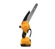 Акумуляторна міні-пила DeWalt 48V 6Ah із шиною 20 см, двома акумуляторами, автоматичним змащенням ланцюга та одноручною конструкцією для обрізки дерев і кущів - зображення 6