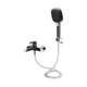 Змішувач для ванни Qtap Grand (з душовим гарнітуром) QTGRABCR006 Chrome/Black - зображення 3