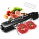 Вакууматор для продуктов Vacuum Sealer вакуумный упаковщик для хранения продуктов и продления свежести - изображение 5