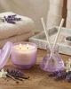 Свеча в стеклянном подсвечнике Kaktus Bliss Essentials Lavender vanilla 230гр - изображение 5