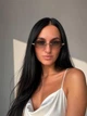 Женские солнцезащитные фотохромные очки Polirized безободкоые с градиентной поляризованной линзой - изображение 2