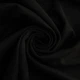 Ткань трикотаж замш однотонный IDEIA 270 гр/м2 150 см, мягкий трикотаж с фактурой замши для платьев, костюмов черная 5253491 - зображення 1
