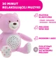 Lampka nocna projektor Chicco First Dreams Miś Różowa (8058664060351) - obraz 8