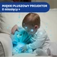 Lampka nocna dla dzieci z projektorem Chicco First Dreams Pluszowy Miś Niebeska (8058664060368) - obraz 11