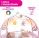 Mata edukacyjna z projektorom Chicco First Dreams Enjoy Colours 3 w 1 Różowa (8058664112531) - obraz 13