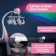Карусель на ліжечко Chicco First Dream 3 в 1 Веселка Рожева (8058664153268) - зображення 17
