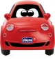 Samochodzik zdalnie sterowany z kierownicą Chicco FIAT 500 Czerwony (8058664162451) - obraz 4