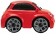 Samochodzik zdalnie sterowany z kierownicą Chicco FIAT 500 Czerwony (8058664162451) - obraz 5