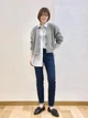 Джинсы Slim Fit женские Uniqlo 377517562 32 Синие (1159955206) - изображение 3