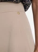 Юбка миди осенняя женская Tommy Hilfiger 172585001 2 Бежевая (1160148929) - изображение 5