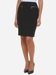 Юбка мини осенняя прямая женская Tommy Hilfiger 128649772 4 Черная (1160200776) - изображение 1