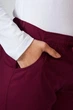 Женский медицинский костюм STUGA MEDICAL «София» бордовый (77003017700302) L - изображение 13