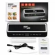 Вакууматор 35 см с рулоном пакетов, LED, 200 Вт, ZP-00374, черный / Вакуумный упаковщик с резаком для сухих и влажных продуктов - изображение 4