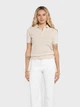 Поло жіноче Arber Polo Knit WD SS WTR-204 L бежевий (W09.29.60.621) - зображення 1