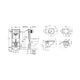 Комплект 4 в 1: Інсталяція Grohe Rapid SL 3 в 1 38772001 + Унітаз безободковий Kroner Oker WHI533536 RIMLESS з сидінням Slim Duroplast / Soft-close / Quick relase KO533536WHIR (38772001KO533536) - изображение 2