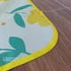 Килимок для пікніка складаний 147×147 см водонепроникний з ручкою та липучкою, туристичне покривало для пляжу, кемпінгу, відпочинку на природі Квіти, KLM-4747-Ivory/Floral - зображення 12