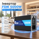 Инвертор напряжения FDIK 5000W 12V–220V с чистой синусоидой, защитой от перегрева, короткого замыкания, перегрузки, повышенного и пониженного напряжения для котла, холодильника, дома и автомобиля - изображение 1