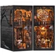 Бук Нук Темна Сім'я Венздей 3D Інтер'єрний конструктор Wednesday Magic Dark Family DIY Book Nook Kit SL-04 - зображення 8