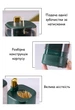 Диспенсер для зубочисток настольный многоразовый с большой емкостью пластиковый бежевый 6×6×9,5 см U9798 - изображение 5