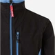 Толстовка на флисе, на молнии мужская Velilla 201504_00/05 S Black/Sky Blue (8434455375758) - изображение 4