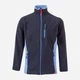 Толстовка на флисе, на молнии мужская Velilla 201504_61/05 XL Navy Blue/Sky Blue (8434455376342) - изображение 1