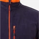 Толстовка на флисе, на молнии мужская Velilla 201504_61/16 2XL Navy Blue/Orange (8434455376496) - изображение 4