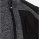 Толстовка на флисе, на молнии мужская Velilla 206008_08/00 L Grey/Black (8434455518414) - изображение 7